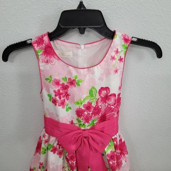 American Princess Valentines/Easter Floral Dress - Picture 3 of 11